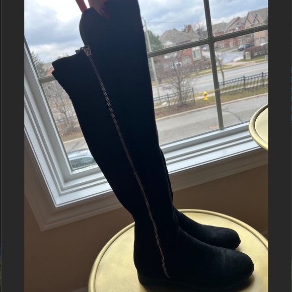 ALDO Over The Knee Black Boots - Picture 1 of 8